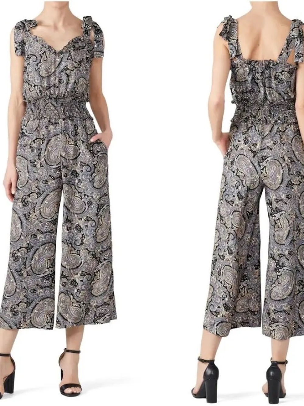 Rebecca Taylor Silk Jumpsuit - Selene